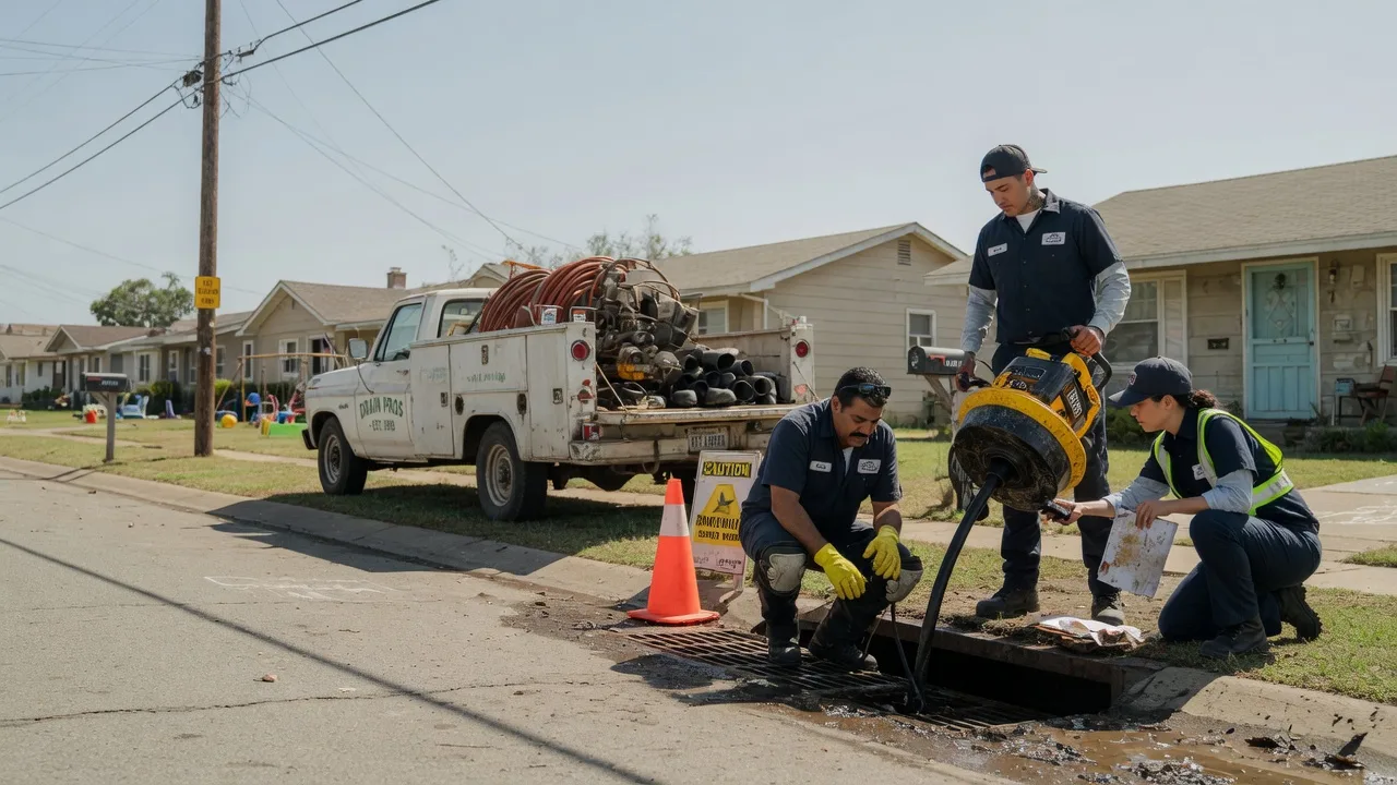 Drain Cleaning in Brownsville, TX near me